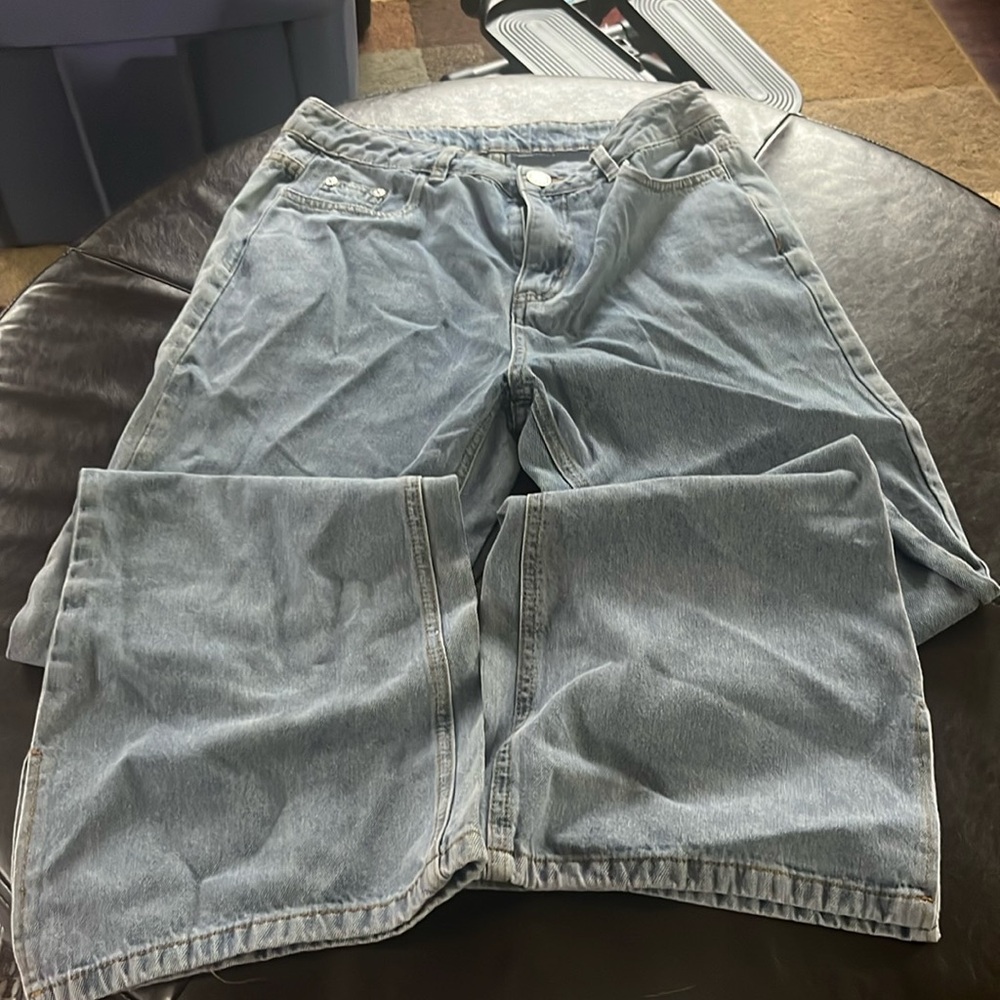 oversized jeans size large